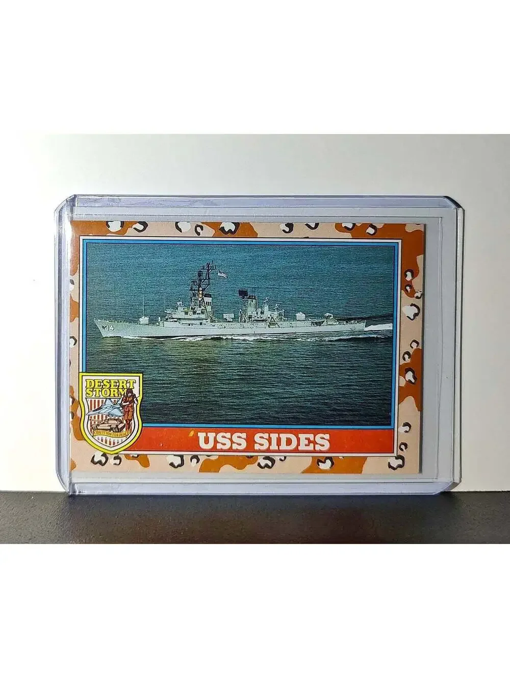 USS Sides 1991 Topps Desert Storm #126 Card